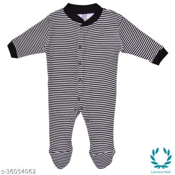 New Born Baby Multi-Color Long Sleeve Body Suit,Romper, - 0-6 Months